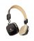 Audionic Hammer 110 Ultra Wireless Headphone-Leather Brown - On Installments - IS-0257